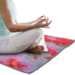 Yoga Towels , Non Slip Hot Yoga Towel Skidless Waffle Texture, 100% Absorbent Odorless Microfiber Yoga Blanket, Standard Sized 24 inchx72 inch Mat Towel (Pink & Red)1
