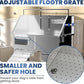 Professional 46" Dog Washing Station, Stainless Steel Dog Bathing Station, Height Adjustable Dog Wash Station, Storage Drawer, Upgrade Parts, Home, Commercial (Left Ramp)