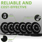Olympic Bumper Plates Set, 2" Weight Plates for Strength Training & Weightlifting, Paris or Set or Set with Barbell, Multiple Options