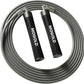 1lb Weighted Jump Ropes for Women & Men with 1/2 Pound Jump Rope Cable & Thicker Leather Jump Rope Weighted Handles, Best for Fitness, High-Intensity Strength Workouts