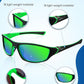 Frienda 6 Pack Polarized Sport Sunglasses for Men Multipack Fit over Glasses Pack Lot Set Men's Sport Fishing Eyeglasses