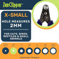 Zen Clipper Pet Nail Clipper for Cats – Cat Nail Trimmer for Safer Pet Grooming - Clean, Quiet, and Easy-to-Use Stainless Steel Claw Trimmer - (2mm Hole)
