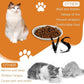 6 Pack Cat Food Bowl, Ceramic Cat Bowls, Anti Whisker Fatigue Cats Bowl Set, 5.9 Inches Shallow Wide Kitten Plates for Food and Water