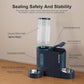 Gardner Pet Automatic Gravity Cat Food Feeder and Water Dispenser Stainless Steel Two-in-One Set Large Capacity Dispenser for Pets Dogs, Puppies, Kittens