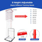 Volleyball Setter Training Equipment 8 Adjustable Heights,Sturdy and Durable 130inch Volleyball Setter Training Net 6 Adjustable Angles for Indoor and Outdoor Training