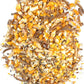 Pampered Chicken Mama Non-GMO Mealworm, Corn, Flax, & Herb Treat (10 Pounds) for Backyard Chickens, Healthy Layer Feed & Supplies for Pet Chickens Poultry Queen Treat for Hens