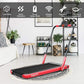 GYMAX Walking Pad, 2 in 1 Free Installation Under Desk Treadmill with Smart App, Remote Control & LED Display, 2.25HP Foldable Portable Compact Running Machine for Small Spaces Home Office