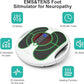 QUINEAR Foot Massager with TENS & EMS for Neuropathy, Foot Stimulator for Pain Relief and Circulation, Nerve Muscle Massager with Remote Control, Relieve Swelling and RLS