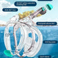 QingSong Full Face Snorkel Mask for Adults, Snorkeling Gear with Camera Mount, 180 Degree Panoramic View Snorkel Set Anti-Fog Anti-Leak