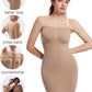 SHAPERX Strapless Shapewear Dress for Women Tummy Control Seamless Full Body Shaper Slip with Removable Straps