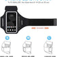 GUZACK Running Phone Holder with Zipper Pouch, Running Armband for iPhone 16 Pro/15/14/13/12/11 Pro Max/Plus/XR/XS, Galaxy S25/S24/S23/S22, Cell Phone Arm Holder with Card Slot - Size S
