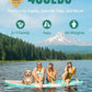 Niphean Inflatable Stand Up Paddle Board with SUP Accessories, Anti-Slip EVA Deck, 10’6’’ Inflatable Paddle Boards for Adults & Youth of All Skill Levels