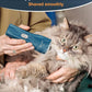 oneisall Pet Clipper for Cat Matted Hair, Pet Shaver for Cats Quiet Pet Clippers Waterproof Cordless Cat Clippers for Matted Hair Long Hair with Storage Bag (Green)