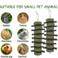 Rabbit Chew Toys for Teeth Grinding Bunny Treats 100% Natural Wood Timothy Grass Treats for Guinea Pigs Chinchillas Hamsters 6pcs