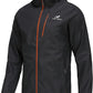 Mens Lightweight Hooded Waterproof Rain Jacket Breathable Raincoat Shell for Outdoor Mountain Hiking