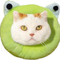 Adjustable Cat Recovery Collar Soft,Cute Pet E-Collar Neck Cone After Surgery Wound Healing Protective Cone Fit for Kitties, Small Dogs(ELC05-frog-s)