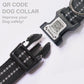 Reflective Dog Collar with Apple AirTag Holder & QR Code Pet ID Tag,Soft Nylon Adjustable Dog Tracker Collar with Safety Lock for Small Dogs(Black, S)