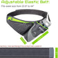 PYFK Running Belt Hydration Waist Pack with Water Bottle Holder for Men Women Waist Pouch Fanny Bag Reflective