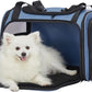 PETSFIT Dog Carrier for Small Dogs, Small Dogs Carrier Bag, Soft-Sided Pet Carrier with a Safety Leash for Pets Up to 25 Lbs (Large, Blue)