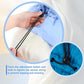 Cat Recovery Collar, Soft Adjustable Cone for Cats and Kittens, Lightweight Waterproof Elizabethan Collar for After-Surgery Care, Prevent Licking and Scratching, Neck Protector for Pets（Lake Blue,S）