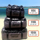 UNPLUG Ultimate Adventure Bag | 1680D Heavy Duty Waterproof Bag | Large Travel Duffle Bag which can be Used for Camping, Motorcycling, Boating, or Hunting