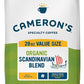 Cameron's Coffee Roasted Whole Bean Coffee, Scandinavian Blend, 28 Ounce