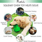 Dog Chew Toys Dog Toothbrush Stick Teeth Cleaning Brush Dental for Medium Large Dog, Puppy Christmas,Easter Birthday Gifts,Outdoor Squeaky Toys for Aggressive Chewers Tough Toys Interactive