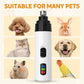 Silent Groom Pro Nail Grinder, 2025 New Electric Dog Nail Trimmer, Pet Nail Grinder for Dogs Cats, Rechargeable Dog Nail Clippers, Pet Paws Grooming & Smoothing Tool