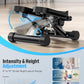 Sportsroyals Stair Stepper,Twist/Mini Stepper for Exercise at Home,Step Machine with Resistance Bands for Full Body Workout, 350lbs+ Capacity