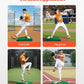 VEVOR Pitching Mound, Baseball Game Mound, Indoor/Outdoor Pitching Practice and Training Equipment, Softball Pitching Aids with Antifade Turf and Pitching Rubber