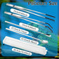 4PCS-Rubber Tip Feeding Tongs for Reptiles Extra Long Stainless Steel Reptile Feeding Tongs Terrarium Tools Feeder for Lizards Bearded Dragon Snake Enclosure Tank Accessories