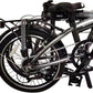 SOLOROCK 20" 8 Speed Aluminum Folding Bike - Wonder V Brakes, with Fenders & Alloy Rear Rack, Stainless Steel Spokes & Stainless Steel Fender Stays