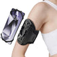 Running Armband 360°Rotatable for Phone Holder,Upgrade Anti-Drop Forearm Phone Armband for iPhone 16/15/14/Pro/Mini/12/11/SE/XR XS,Fits All 4-6.5 Inch Smartphones (ArmBlack)