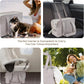 Dog Purse Carrier for Small Dogs, Soft Soft Sided Folding Dog Carriers for Small Dogs Medium Cats Puppies up to 15 Lbs, Washable Breathable Puppy Carrier for Outdoor Travel (Large Gray)