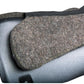 HILASON Western Wool Felt Horse Saddle Pad W/Distressed Wear Leather Made in USA | for Horses