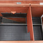 TRIXIE natura Outdoor Double Rabbit Hutch - Indoor Small Animal House, Bunny Cage with Two Sleeping & Play Areas - Includes a Non-Slip Ramp Hinged Roof & Two Pull-Out Trays - in Auburn