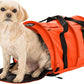SturdiBag Pro 2.0 Pet Travel Carrier for Cats and Dogs | Soft Sided Pet Carrier Bag with Safety Clips and Seatbelt Straps for Car Travel | XL, Orange