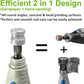 Jumbo Diamond Dremel Dog Nail Grinder Attachment, Diamond Dremel Bits Sanding Drums, Faster Dremel Diamond Bit for Dog Nails, 1/8'' Diamond Dremel for Dogs&Pets Nail Care, Home Dog Nail Grinder Tools