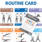 Arena Strength Workout Cards - Instructional Fitness Deck for Booty Band Workouts, Beginner Fitness Guide for Resistance Band Training Exercises at Home. Includes Workout Routines.