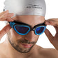 AqtivAqua Swimming Goggles, DX Wide View Swim Goggles for Adult Men Women, Anti Fog No Leaking