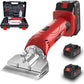 Cordless Horse Clippers,500W Heavy Duty Horse Grooming Clippers with 2 PCS Rechargeable 3000mAH Lithium Battery,6 Speed Professional Horse Grooming Kit for Thick Coat Animals