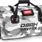 Waterproof Duffel Bag - Motorcycle Dry Bag Tail Bag with Large Storage Space, Waterproof Luggage Duffle Bags with Outer Mesh Zipper Pocket for Camping, Kayaking, Fishing & Traveling