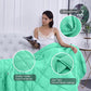 L'AGRATY Weighted Blanket - 60"x80" 20lbs Cooling Breathable Heavy Blanket Microfiber Material with Glass Beads for Adult All-Season Summer Fall Winter Soft Thick Comfort