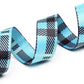 Mercano Adjustable Dog Collar - Special Design Patterns, Soft Nylon Comfortable Durable Pet Collar for Small Medium Large Dogs (M, Blue Plaid)