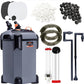 Canister Filter with 3 Media Trays Spray Bar External Canister Filter for Large Fish Tank and Aquariums, SF-650F-UV-171GPH