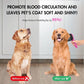 Dog Brush for Shedding & Grooming, Self Cleaning Slicker with Retractable Pins for Short & Long Haired Dogs & Cats. Removes Loose Fur, Undercoat, Mats & Tangles. Fits Large, Small Pet. Pink