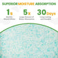 NEWORD Crystals Cat Litter Superior Odor Control 14 lbs Total (2 Pack of 7lb Bags) Soft-On-Paws Low Tracking Dust-Free Green Silica Gel, Aloe Vera Fragrance