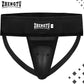 Groin Protector Cup Kickboxing Boxing Muaythai MMA Groin Guard, Jockstrap Karate Training, BJJ Protection, Soccer, Basketball Removable TPE Cup with Silicone Cushioning