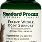 Standard Process Inc. Feline Whole Body Support - Nutritional Cat Supplement for Multisystem Support - Feline Daily Maintenance Supplement - 90 Tablets