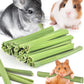 Bissap 25 PCS Guinea Pigs Chew Sticks, Natural Papaya Stems Bunny Chews Treats for Hamsters Chinchillas Small Animals Organic Molar Chewing Snack